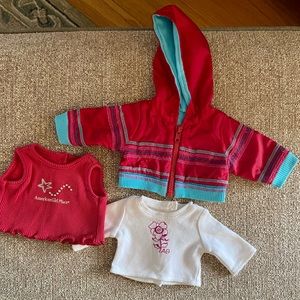 American Girl Doll Shirt & Jacket Bundle